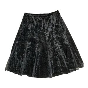 Vintage Grace Dane Lewis Crushed Velvet Skirt
